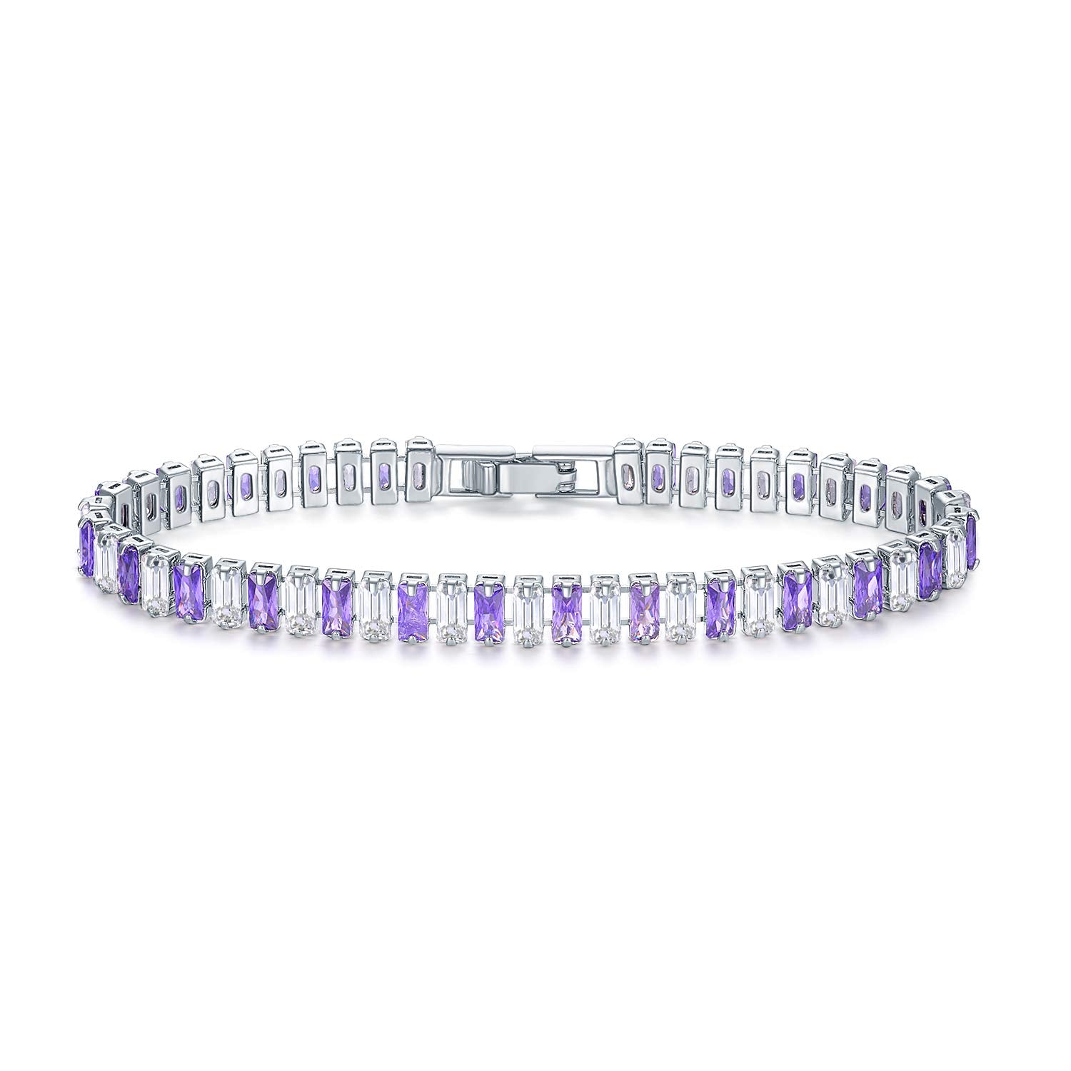 CiNily Adjustable Tennis Bracelets for Women Teen Cubic Zirconia Bracelet
