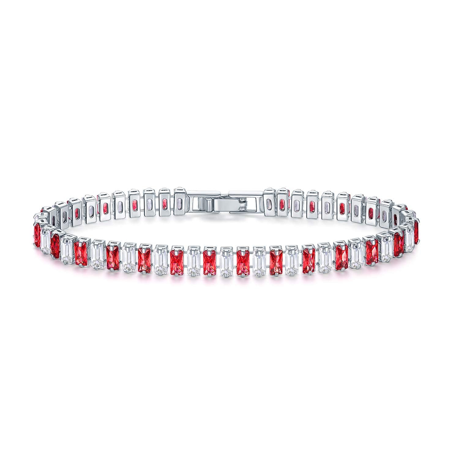 CiNily Adjustable Tennis Bracelets for Women Teen Cubic Zirconia Bracelet