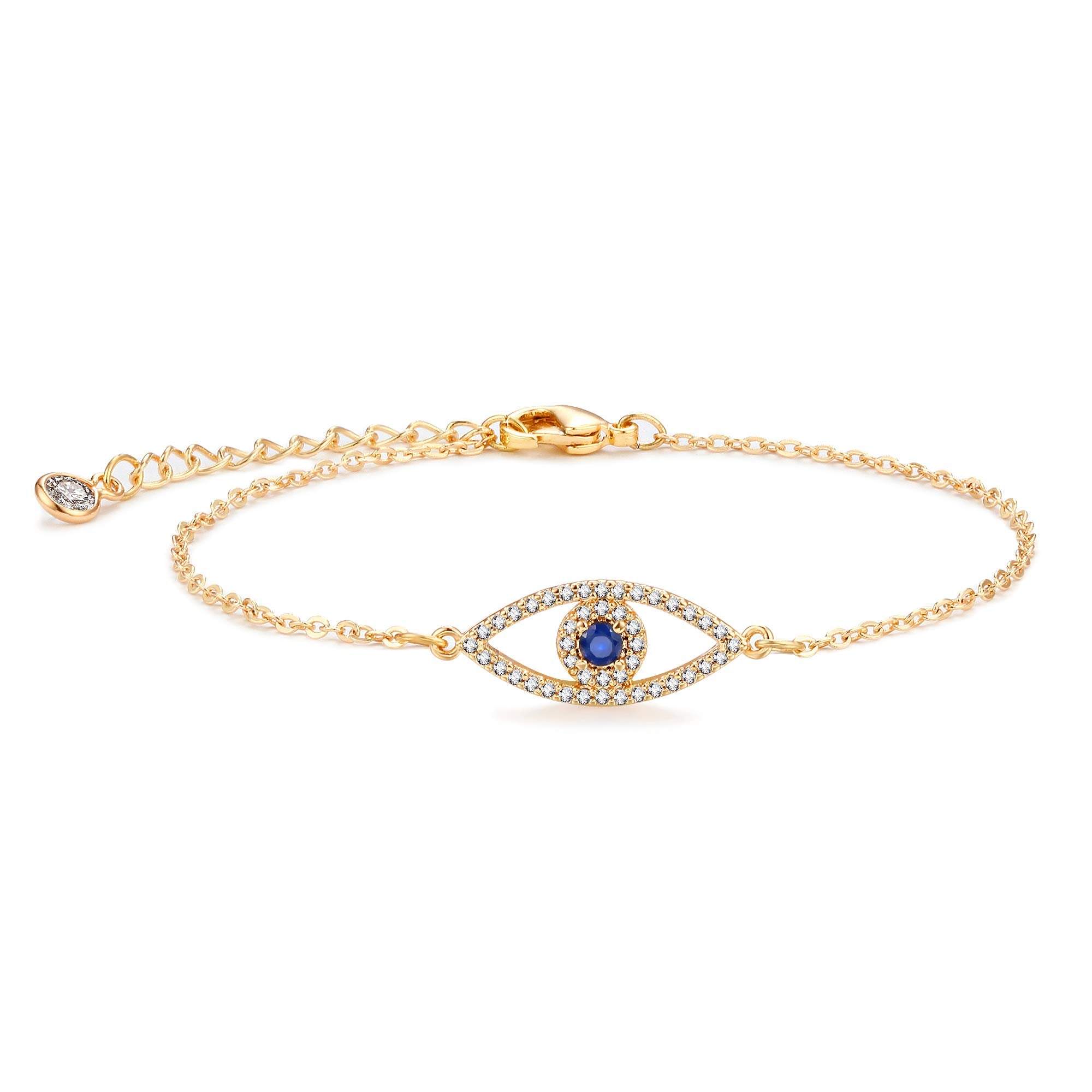 MEVECCO Dainty Chain Bracelets for Women, Layered and Charm Styles